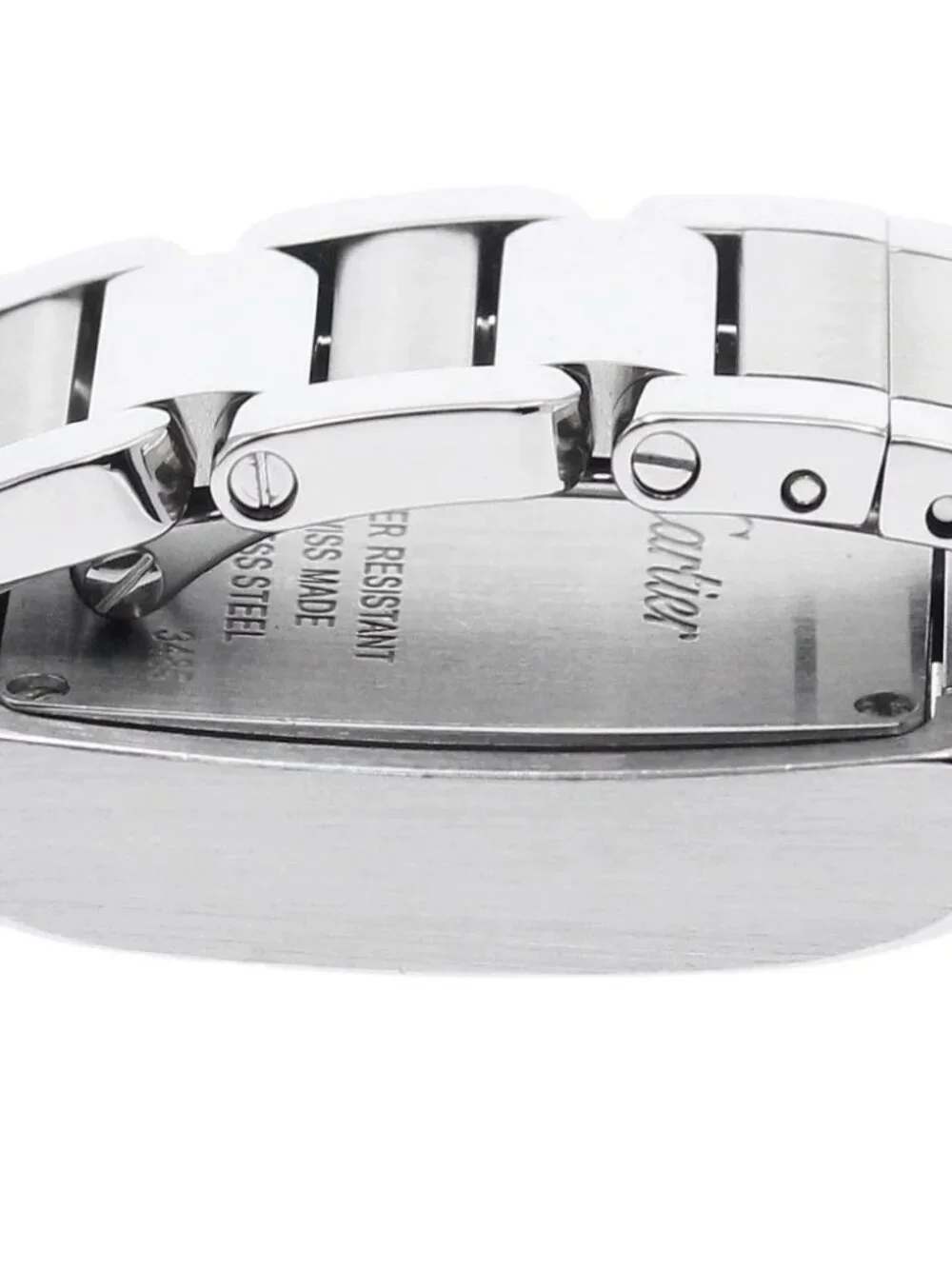 CARTIER Tank Anglaze SM W5310019 Silver Dial Quartz Ladies Watch_943414 - Picture 6 of 6